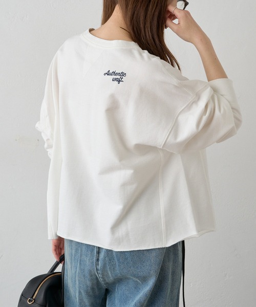 PUAL CE CIN（ピュアルセシン）の「インレイショートプルオーバー（T