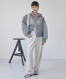 ANGIE | ダブルウエスト スウェットパンツ(スウェットパンツ)