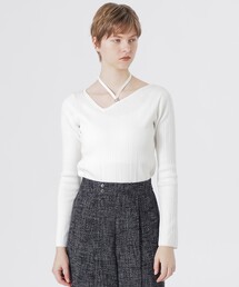 LOVELESS | ホルターカットアウトニット(ニット/セーター)