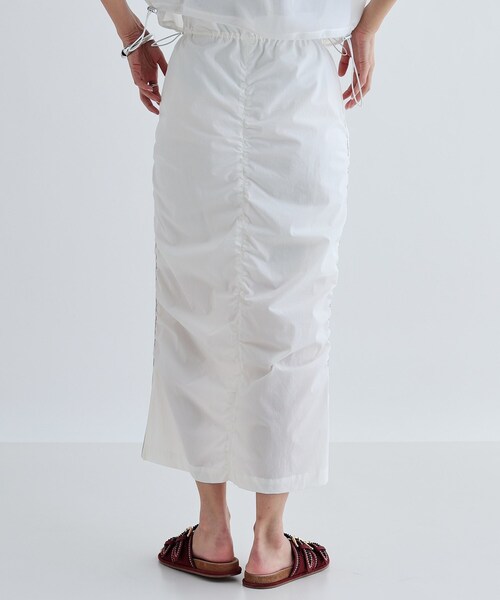 GALLEST(ギャレスト)の「シャーリングナイロンスカート(スカート・レディース・ホワイト/グレー/ライトグリーン・36/38)」の22枚目の写真