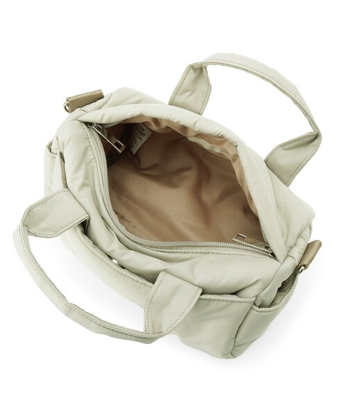 SHOO・LA・RUE（シューラルー）の「ボンディングミニショルダーバッグ（ショルダーバッグ・レディース・ナチュラル/ブラック/ライトベージュ・00）」の18枚目の写真