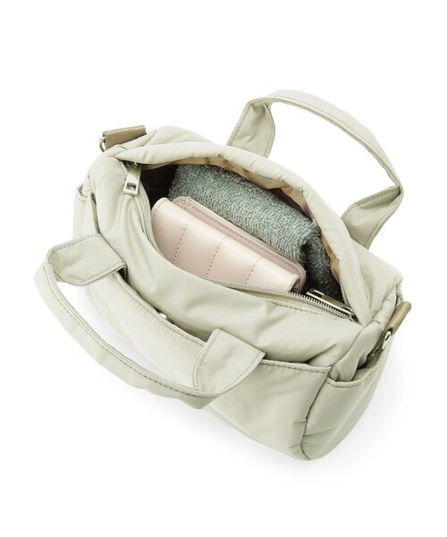 SHOO・LA・RUE（シューラルー）の「ボンディングミニショルダーバッグ（ショルダーバッグ・レディース・ナチュラル/ブラック/ライトベージュ・00）」の19枚目の写真