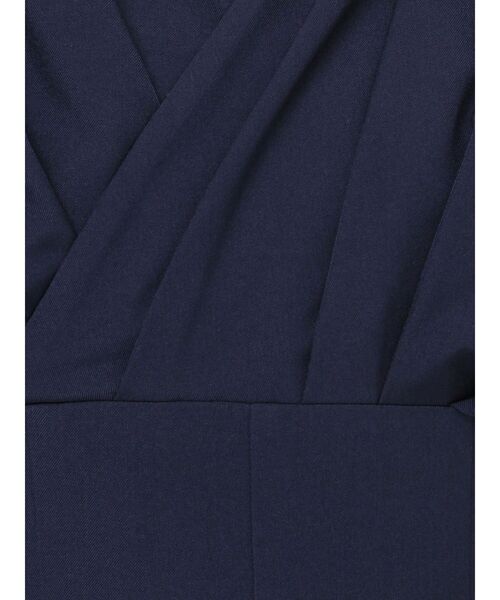 RESEXXY(リゼクシー)の「カットアウトカシュクールコンビネゾン(つなぎ/オールインワン・レディース・ブラック/ネイビー/ベージュ・FREE)」の7枚目の写真