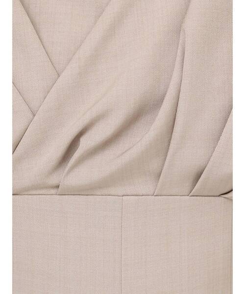 RESEXXY(リゼクシー)の「カットアウトカシュクールコンビネゾン(つなぎ/オールインワン・レディース・ブラック/ネイビー/ベージュ・FREE)」の8枚目の写真