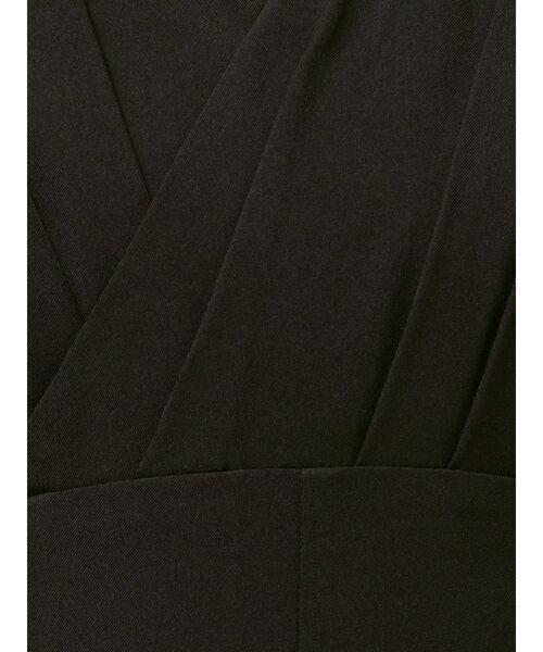 RESEXXY(リゼクシー)の「カットアウトカシュクールコンビネゾン(つなぎ/オールインワン・レディース・ブラック/ネイビー/ベージュ・FREE)」の9枚目の写真