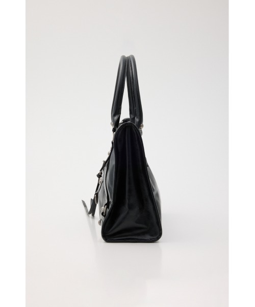 SLY スタッズ ビッグ ハンドバッグ 完売 ブラック 美品 Y2K SLY（スライ）の「【再入荷】STUDS BIG HAND BAG スタッズ
