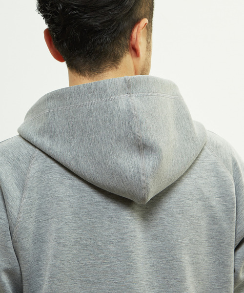 MEN'S MELROSE（メンズメルローズ）の「ウールMIXダンボールZIPパーカー（パーカー・メンズ・チャコールグレー/グレー・4/3）」の10枚目の写真