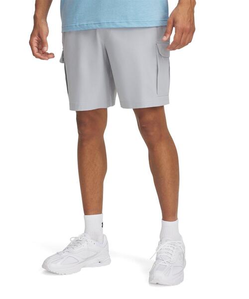 UNDER ARMOUR(アンダーアーマー)の「UAバイブウーブン カーゴショーツ(ライフスタイル/メンズ)(その他パンツ・メンズ・グレー・M/L/XL/S/2XL/3XL)」の1枚目の写真
