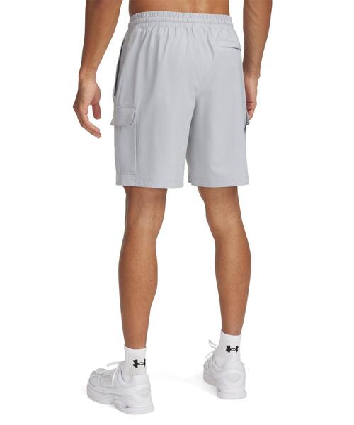 UNDER ARMOUR(アンダーアーマー)の「UAバイブウーブン カーゴショーツ(ライフスタイル/メンズ)(その他パンツ・メンズ・グレー・M/L/XL/S/2XL/3XL)」の2枚目の写真