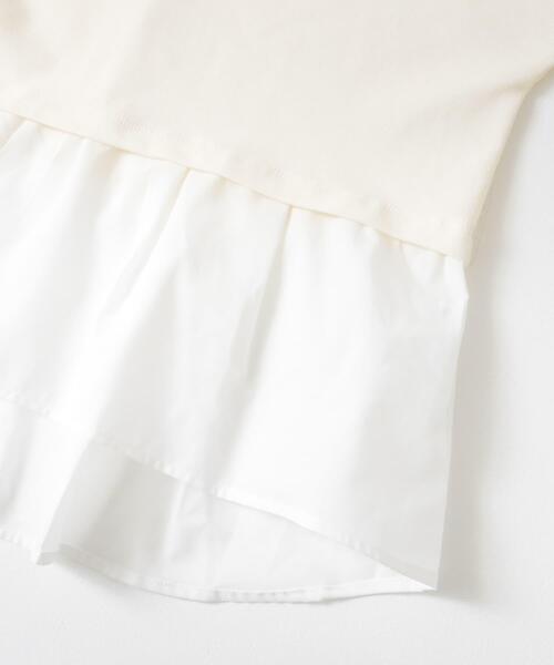 ITEMS URBANRESEARCH(アイテムズ アーバンリサーチ)の「カットミラノドッキングプルオーバー(Tシャツ/カットソー・レディース・ブラック/オフホワイト/ホワイト系その他・FREE)」の10枚目の写真