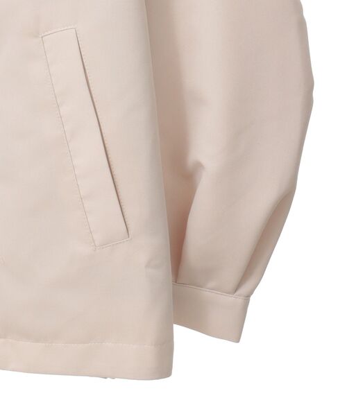 Green　Parks（グリーンパークス）の「撥水加工 ショート丈トレンチコート（トレンチコート・レディース・ネイビー/ライトベージュ・FREE）」の17枚目の写真