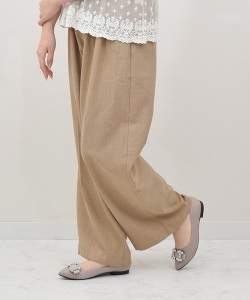 Bridget Birkin（ブリジットバーキン）の「【Bridget Birkin】ビジューリボンバレエレインパンプス(554022)（レインシューズ・レディース・ベージュ系その他/ブラック系その他/シルバー/ブラック・23.5/23/24/24.5/22.5）」の12枚目の写真