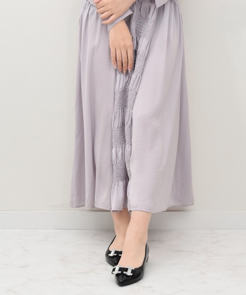 Bridget Birkin（ブリジットバーキン）の「【Bridget Birkin】ビジューリボンバレエレインパンプス(554022)（レインシューズ・レディース・ベージュ系その他/ブラック系その他/シルバー/ブラック・23.5/23/24/24.5/22.5）」の17枚目の写真