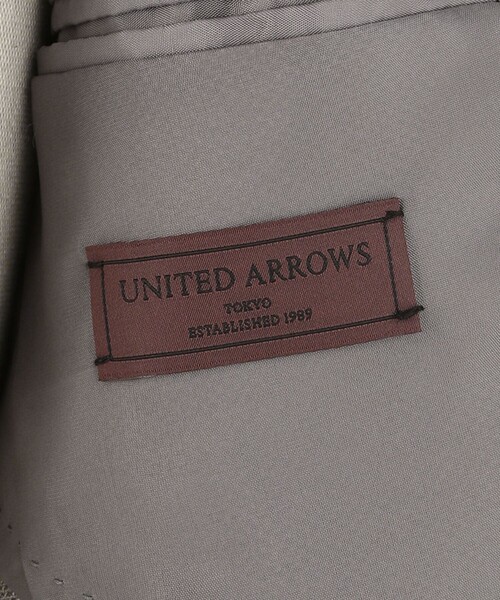 UNITED ARROWS（ユナイテッドアローズ）の「カノコ シングル 2ボタン テーラードジャケット COMFORT EASY―MODEL（テーラードジャケット・メンズ・グレー・44/46/48/50/52）」の8枚目の写真