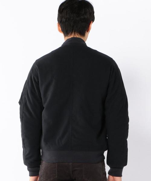 coen(コーエン)の「ウルトラシェルメルトンMA-1(MA-1・メンズ・ダークグレー/ネイビー・LARGE/X-LARGE/MEDIUM/SMALL)」の8枚目の写真