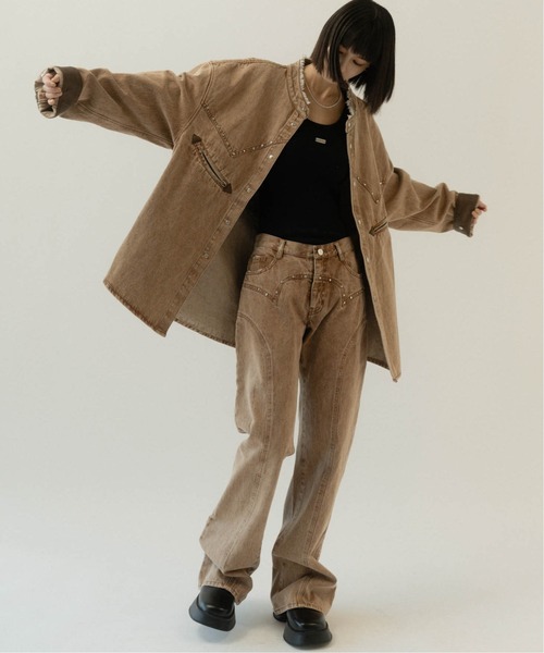 Knuth Marf（クヌースマーフ）の「western denim over shirt(unisex)（シャツ/ブラウス・レディース・その他1・FREE）」の3枚目の写真