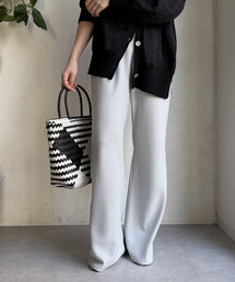 DouDou | バイヤスセミフレアパンツ(その他パンツ)