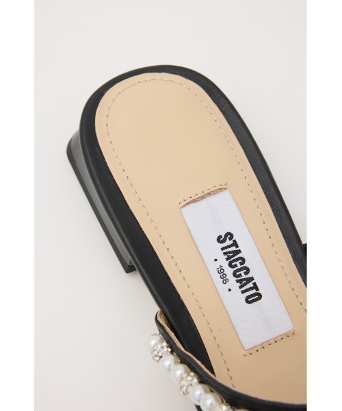 STACCATO（スタッカート）の「パールベルトフラット（ドレスシューズ・レディース・ブラック・24cm/22.5cm/23cm/23.5cm/24.5cm）」の10枚目の写真