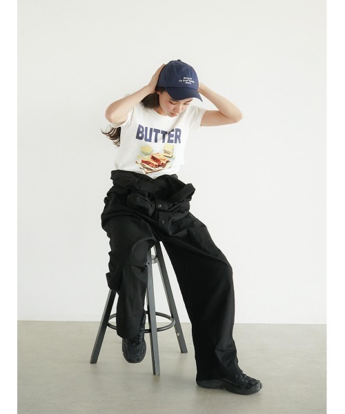 FIKA.(フィーカ)の「Cotton jump suit(つなぎ/オールインワン・レディース・ブラック/グレー系その他3・FREE)」の13枚目の写真
