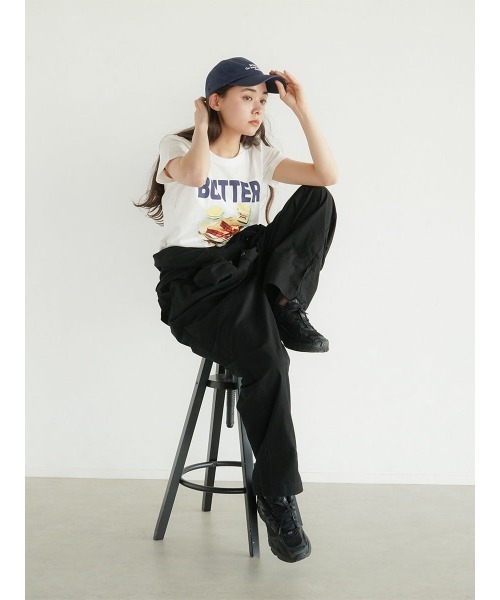 FIKA.(フィーカ)の「Cotton jump suit(つなぎ/オールインワン・レディース・ブラック/グレー系その他3・FREE)」の14枚目の写真