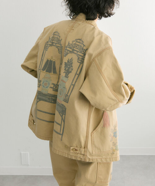 セール】ペイントジャケット【Work of Art × SUM1 STYLE