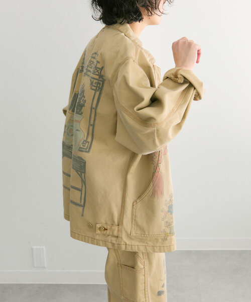 セール】ペイントジャケット【Work of Art × SUM1 STYLE