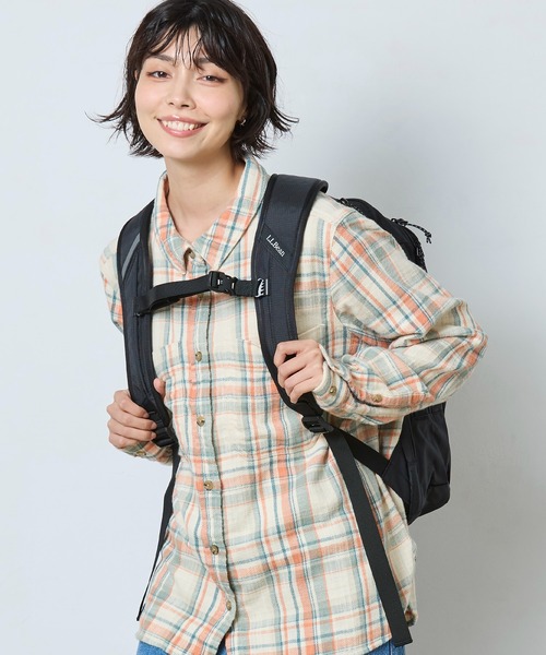 L.L.Bean（エルエルビーン）の「コンフォート・キャリー・ラップトップ・パック、24L（バックパック/リュック・レディース・ブラック・ONE SIZE）」の21枚目の写真