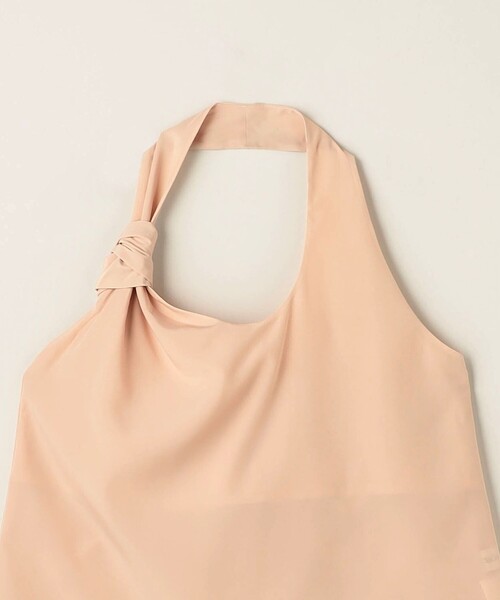 ATTISESSION（アティセッション）の「＜ATTISESSION＞ポリエステル タイ ホルターネック トップス（その他トップス・レディース・ブラック/ライトピンク・FREE）」の13枚目の写真