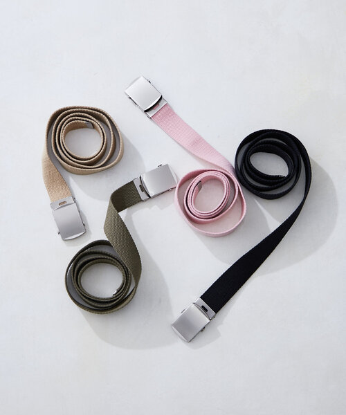 CIAOPANIC TYPY(チャオパニックティピー)の「【UNISEX】ガチャベルト(ベルト・メンズ・カーキ/ブラック/ベージュ/ピンク・ONE SIZE)」の5枚目の写真