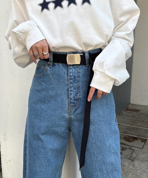 CIAOPANIC TYPY(チャオパニックティピー)の「【UNISEX】ガチャベルト(ベルト・メンズ・カーキ/ブラック/ベージュ/ピンク・ONE SIZE)」の9枚目の写真