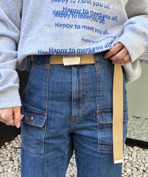 CIAOPANIC TYPY(チャオパニックティピー)の「【UNISEX】ガチャベルト(ベルト・メンズ・カーキ/ブラック/ベージュ/ピンク・ONE SIZE)」の13枚目の写真