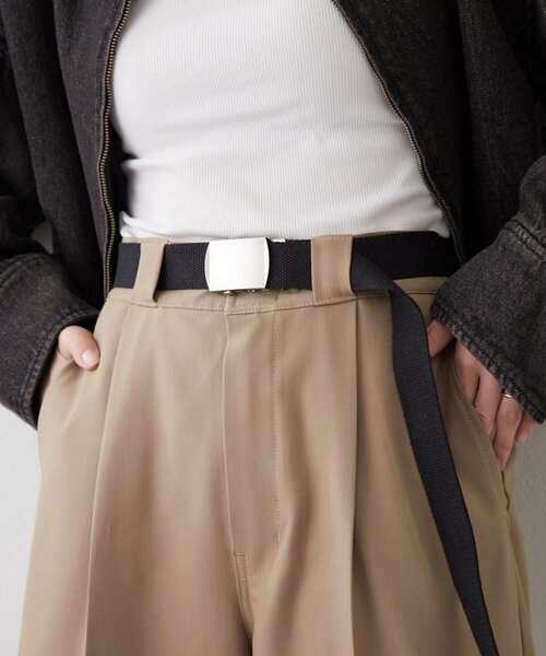 CIAOPANIC TYPY(チャオパニックティピー)の「【UNISEX】ガチャベルト(ベルト・メンズ・カーキ/ブラック/ベージュ/ピンク・ONE SIZE)」の14枚目の写真