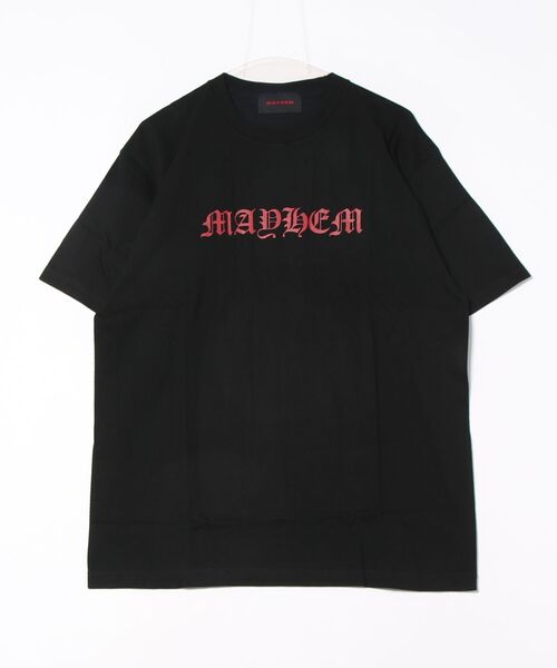 ARCHIVER(アーカイバ)の「【RS】【MAYHEM】graphic T(Tシャツ/カットソー・レディース・ブラック・LARGE/MEDIUM)」の1枚目の写真