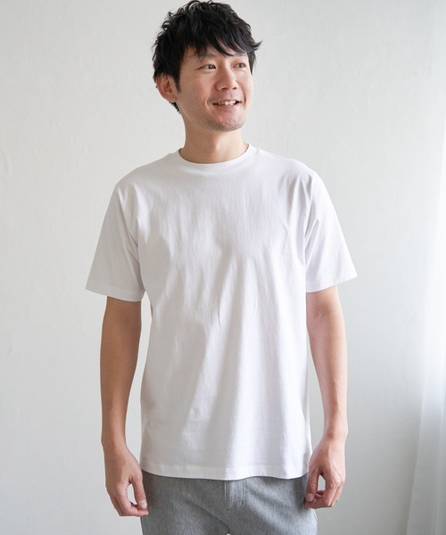 ikka（イッカ）の「【2点セット】GOKU楽ニット半袖セット（ニット/セーター・メンズ・エメラルドブルー/ライム/ネイビー/ベージュ・M/L/XL/S）」の17枚目の写真