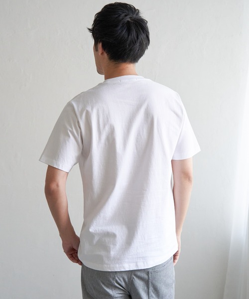 ikka（イッカ）の「【2点セット】GOKU楽ニット半袖セット（ニット/セーター・メンズ・エメラルドブルー/ライム/ネイビー/ベージュ・M/L/XL/S）」の19枚目の写真