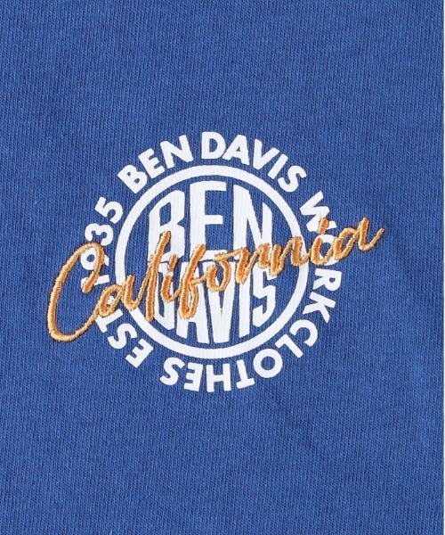 BEN DAVIS（ベンデイビス）の「【BEN DAVIS】サークルプリントＴシャツ（Tシャツ/カットソー・キッズ・ブラック/ホワイト/ブルー・130/140/150/160）」の8枚目の写真