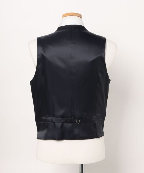 TAKA-Q（タカキュー）の「【リバーシブル】タカキュー ジレベスト（スーツベスト・メンズ・ブラック/ネイビー・MEDIUM/LARGE/X-LARGE）」の7枚目の写真