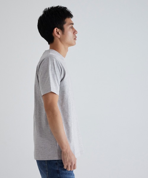 coca(coca)(コカ)の「ワンポイントプリントTシャツ(Tシャツ/カットソー・メンズ・グレー/ホワイト・M/L/XL)」の15枚目の写真