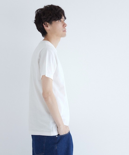 coca(coca)(コカ)の「ワンポイントプリントTシャツ(Tシャツ/カットソー・メンズ・グレー/ホワイト・M/L/XL)」の10枚目の写真