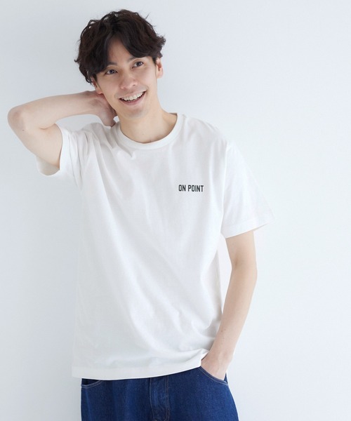 coca(coca)(コカ)の「ワンポイントプリントTシャツ(Tシャツ/カットソー・メンズ・グレー/ホワイト・M/L/XL)」の11枚目の写真