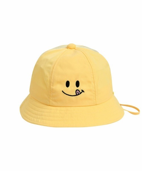 moimoln（モイモルン）の「ノーティッド　スマイルバケットハット（ハット・キッズ・イエロー・46cm/48cm/50cm/52cm）」の2枚目の写真