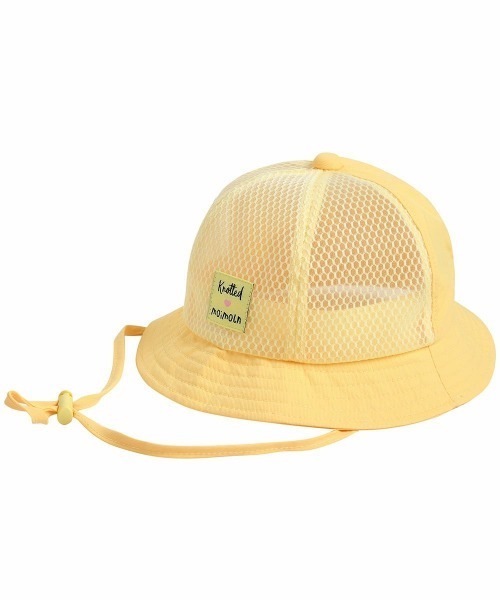 moimoln（モイモルン）の「ノーティッド　スマイルバケットハット（ハット・キッズ・イエロー・46cm/48cm/50cm/52cm）」の3枚目の写真