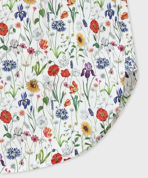 Paul Smith（ポールスミス）の「ウィメンズ リバティプリント 半袖シャツ / 155013 SH168（シャツ/ブラウス・レディース・ホワイト/オフホワイト・38/42/40）」の5枚目の写真