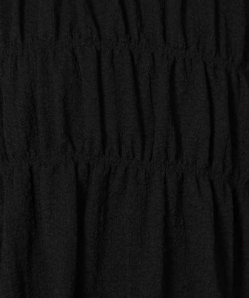 LAKOLE（ラコレ）の「カットジャガードシャーリングT / 327680（Tシャツ/カットソー・レディース・アイボリー/ブラック・FREE）」の21枚目の写真