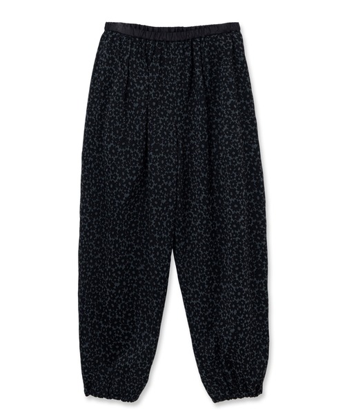 LA MARINE FRANCAISE（マリン フランセーズ）の「フラワージャガードバレルパンツ（その他パンツ・レディース・ホワイト/ブラック・0/1）」の2枚目の写真