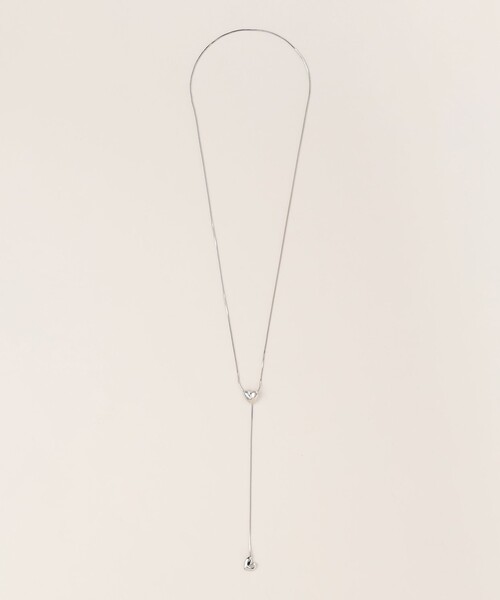 BEAMS HEART(ビームスハート)の「ポイント ハート ネックレス(ネックレス・レディース・シルバー/ゴールド・ONE SIZE)」の3枚目の写真