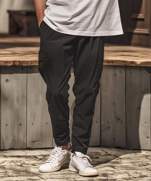 新品未使用 Lサイズ　CAMBIOパッカリングナイロンテーパードパンツ 新品未使用 Lサイズ CAMBIOパッカリングナイロンテーパードパンツ 楽天