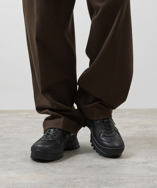 And A（アンドエー）の「PADRONE パドローネ / GERMAN TRAINER with 884C Vibram ビブラムソールジャーマントレーナー 日本製 / PU8840-2006（スニーカー・メンズ・ブラック系その他/ブラック・42/41/40/43）」の13枚目の写真
