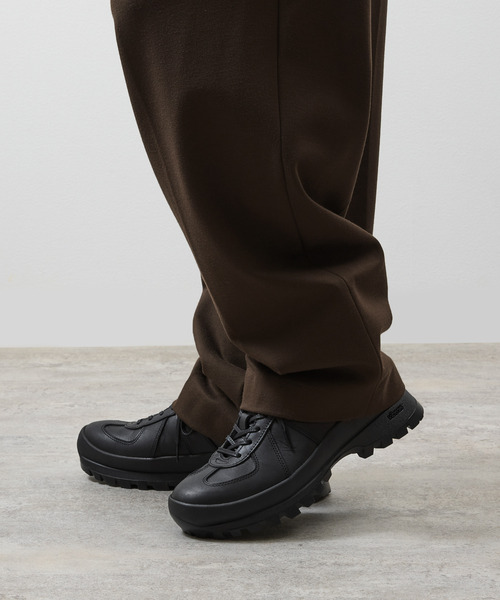 And A（アンドエー）の「PADRONE パドローネ / GERMAN TRAINER with 884C Vibram ビブラムソールジャーマントレーナー 日本製 / PU8840-2006（スニーカー・メンズ・ブラック系その他/ブラック・42/41/40/43）」の12枚目の写真