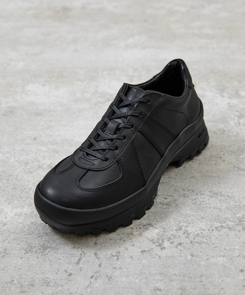 And A（アンドエー）の「PADRONE パドローネ / GERMAN TRAINER with 884C Vibram ビブラムソールジャーマントレーナー 日本製 / PU8840-2006（スニーカー・メンズ・ブラック系その他/ブラック・42/41/40/43）」の9枚目の写真